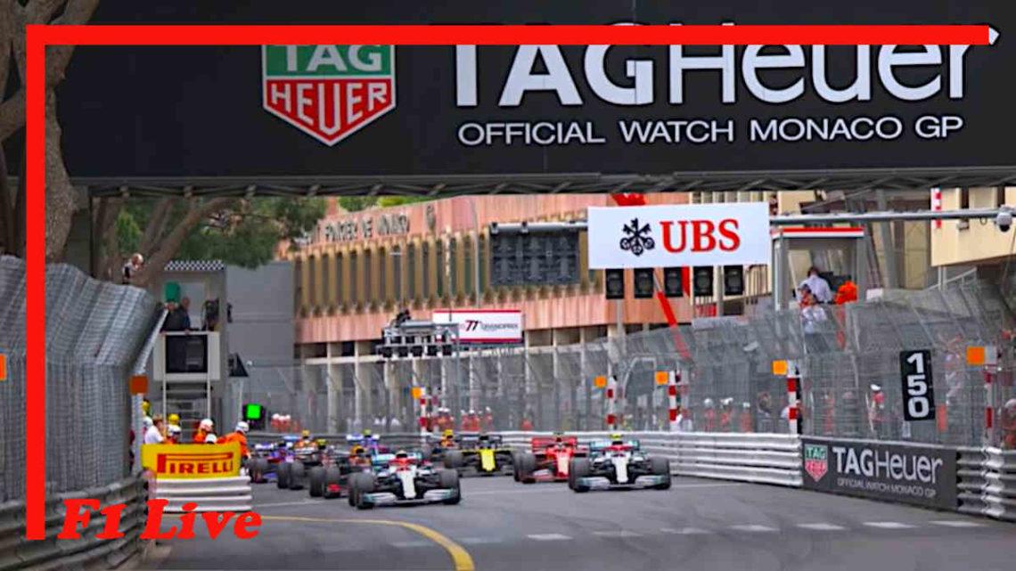 Programma F1 GP van Monaco 2022
