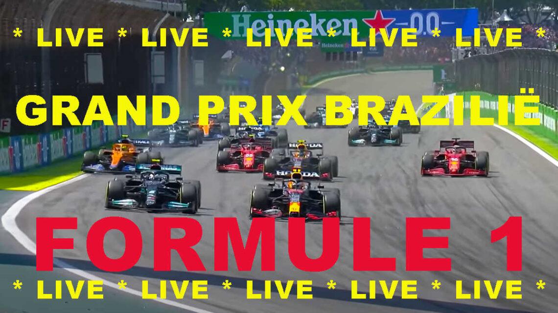 Livestream 18.00 uur: F1 Grand Prix Brazilië